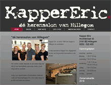 Tablet Screenshot of kappereric.nl